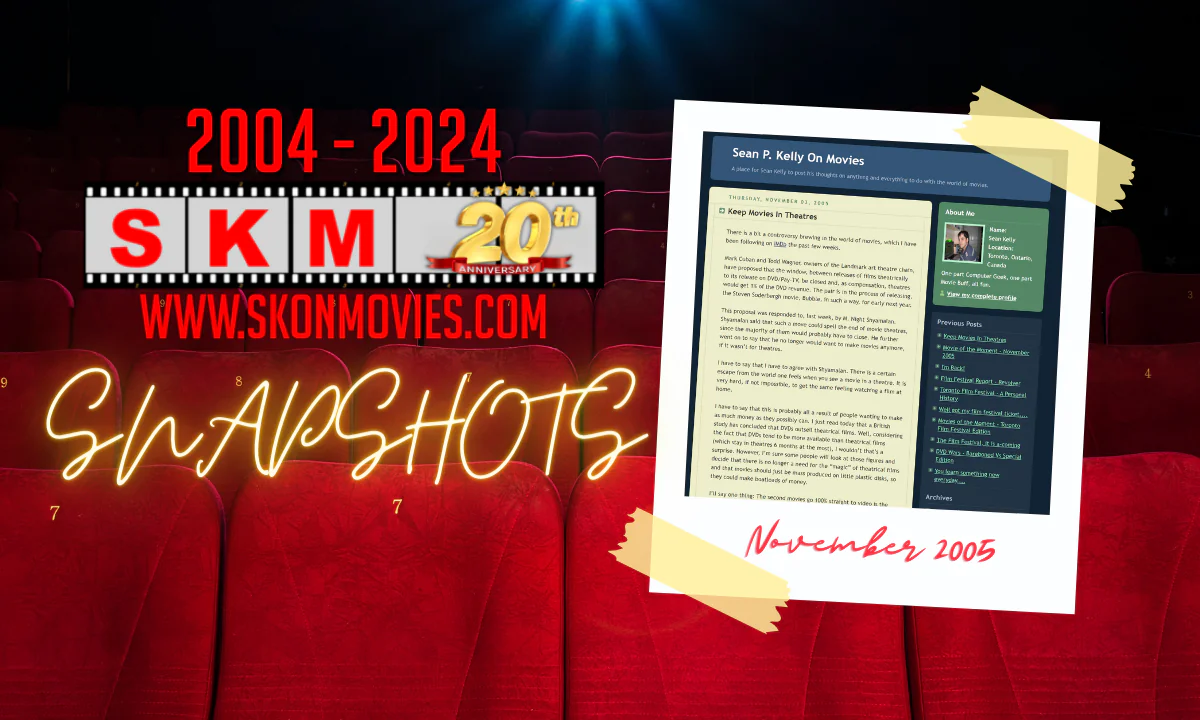 SKM 20th Anniversary Snapshots – November 2005