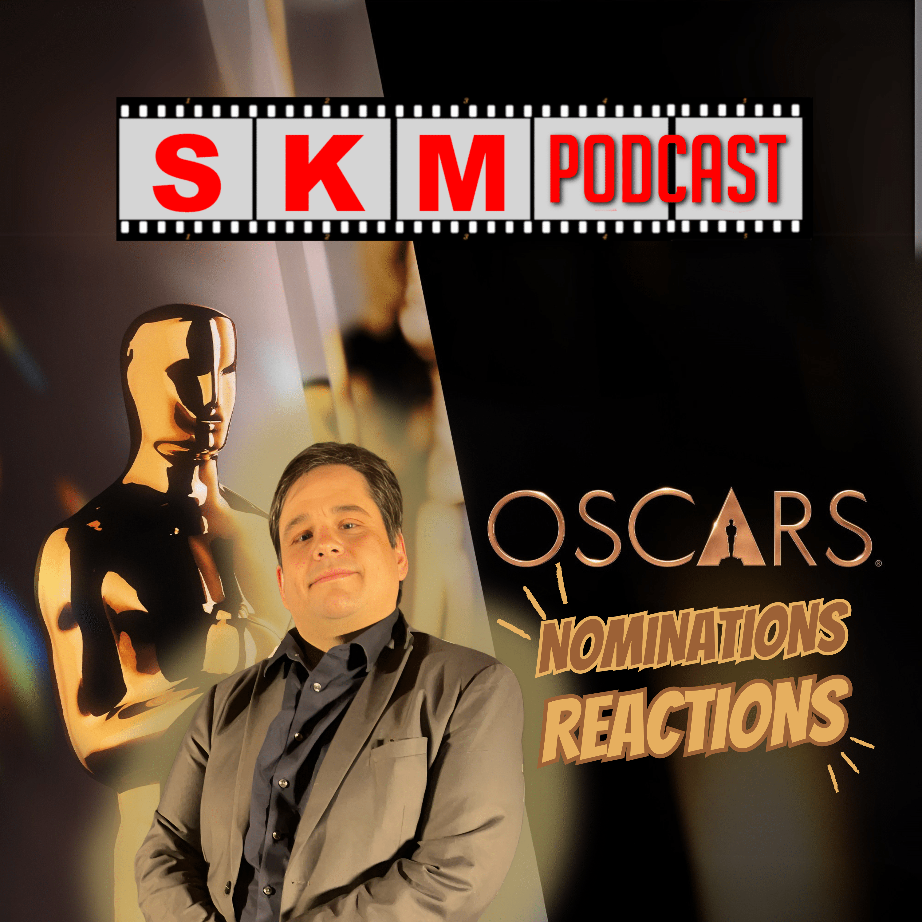 Oscars Nominations Reactions (Podcast Cover)